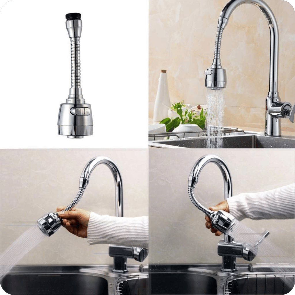 GRIFO CANILLA FLEXIBLE ADAPTABLE 360°