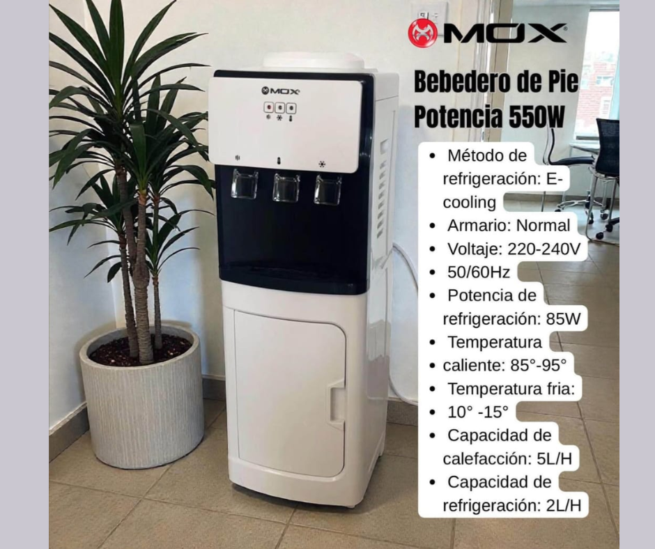 BEBEDERO ELECTRICO DISPENSADOR DE PIE MOX
