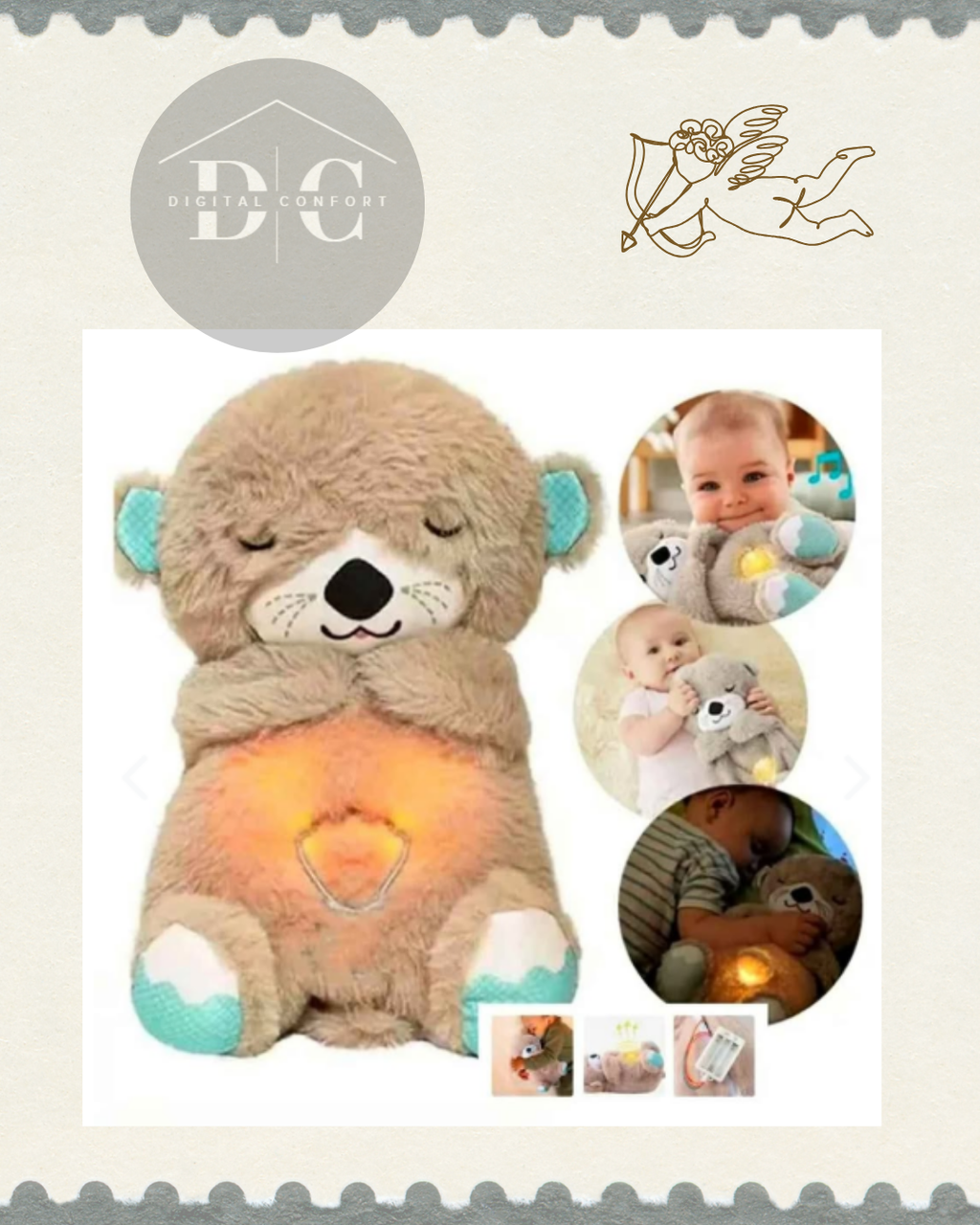 PELUCHE DE APEGO QUE RESPIRA