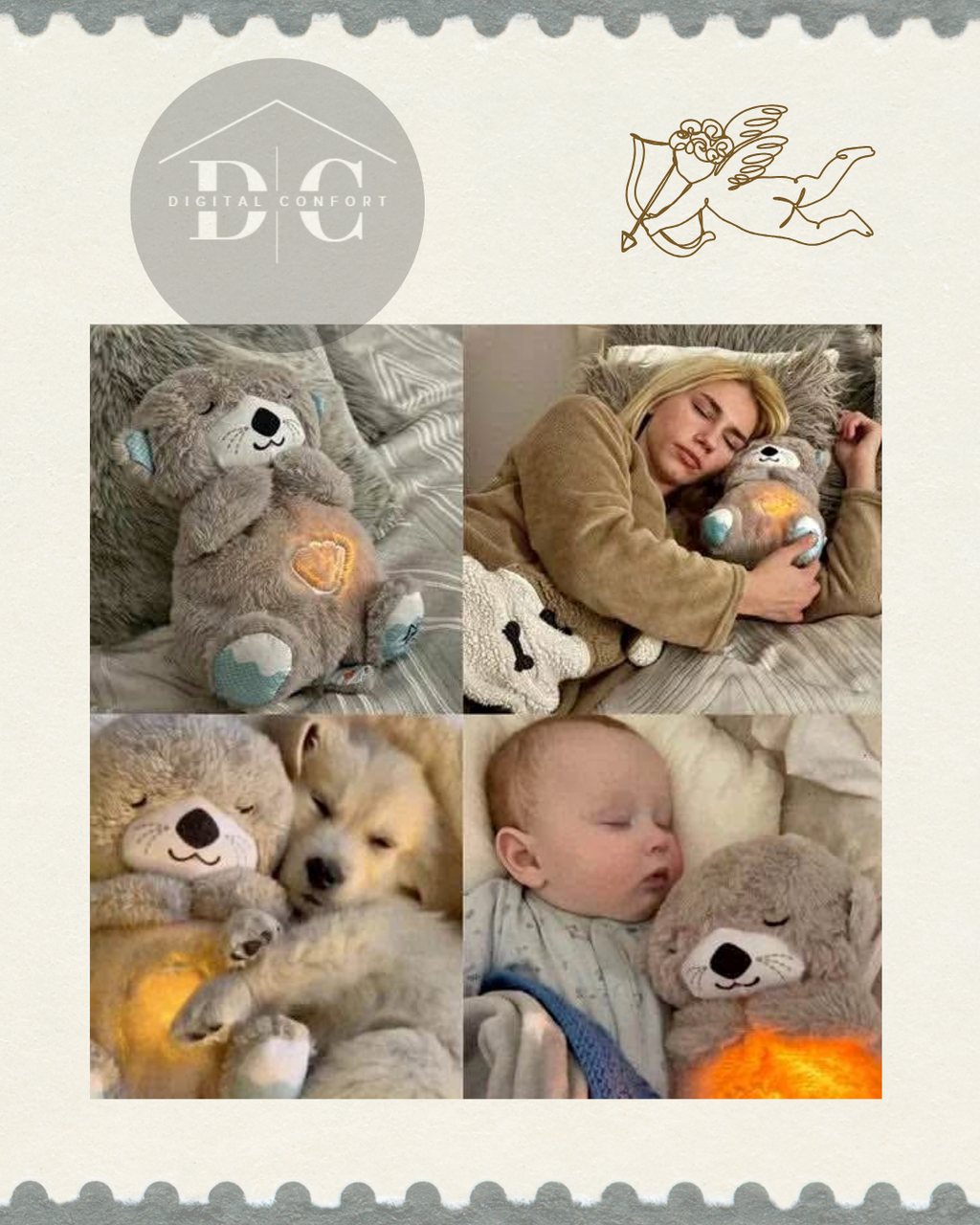 PELUCHE DE APEGO QUE RESPIRA