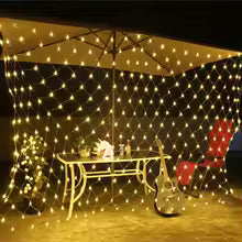 RED NAVIDEÑA 1.5 X1.5 LED LIGHT
