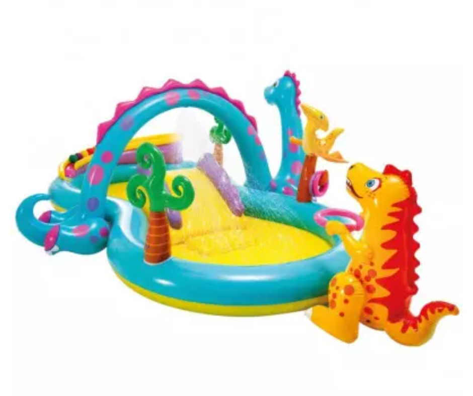 PISCINA INFLABLE DINO